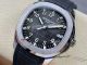 3K Factory Clone Patek Philippe Aquanaut 5167 silver case black dial Watch (3)_th.jpg